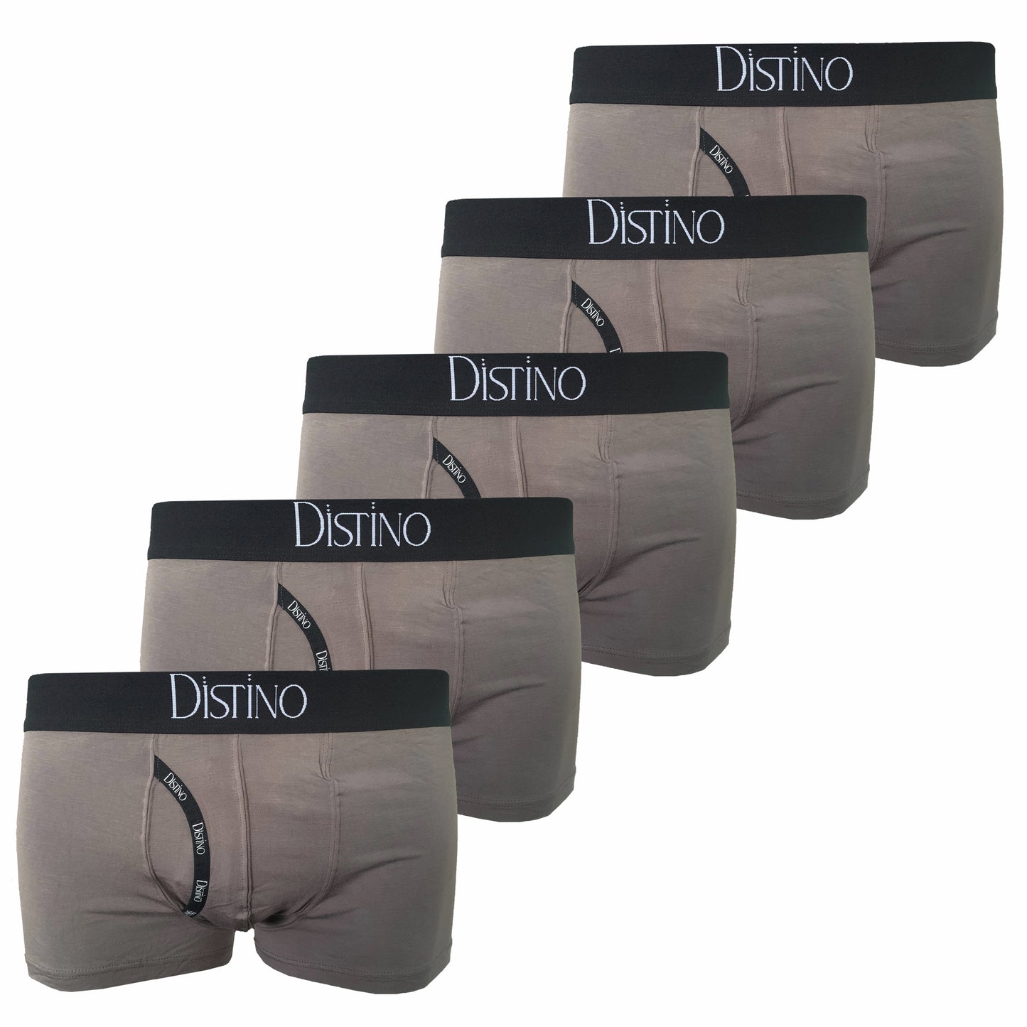 Distino Bamboo Boxer Briefs - (5 Pack Deal)