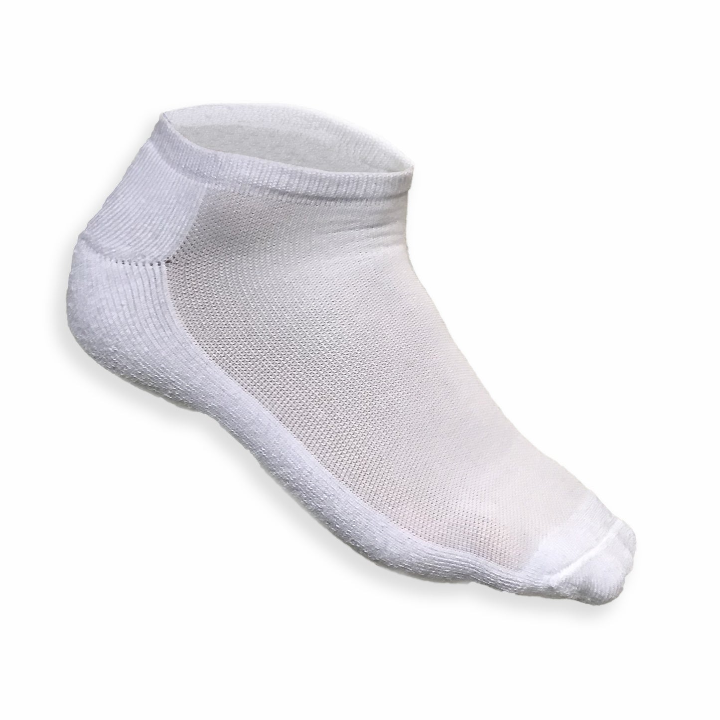 Distino Bamboo White Ankle / Sport Socks - 9 Pack Deal