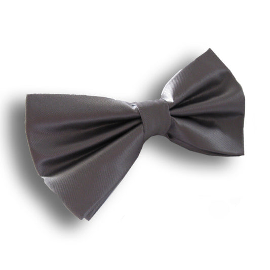 SILVER BOW TIE