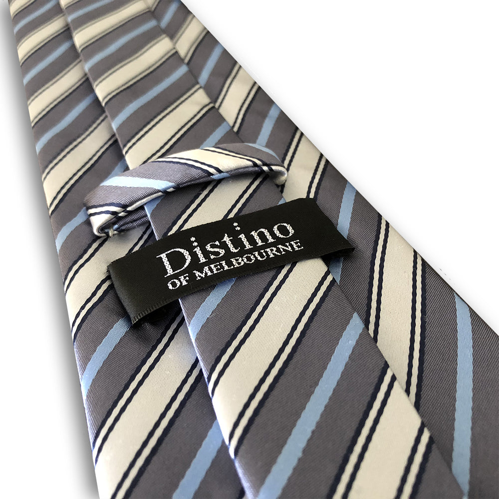 “BANDA BLU” POLYESTER TIE