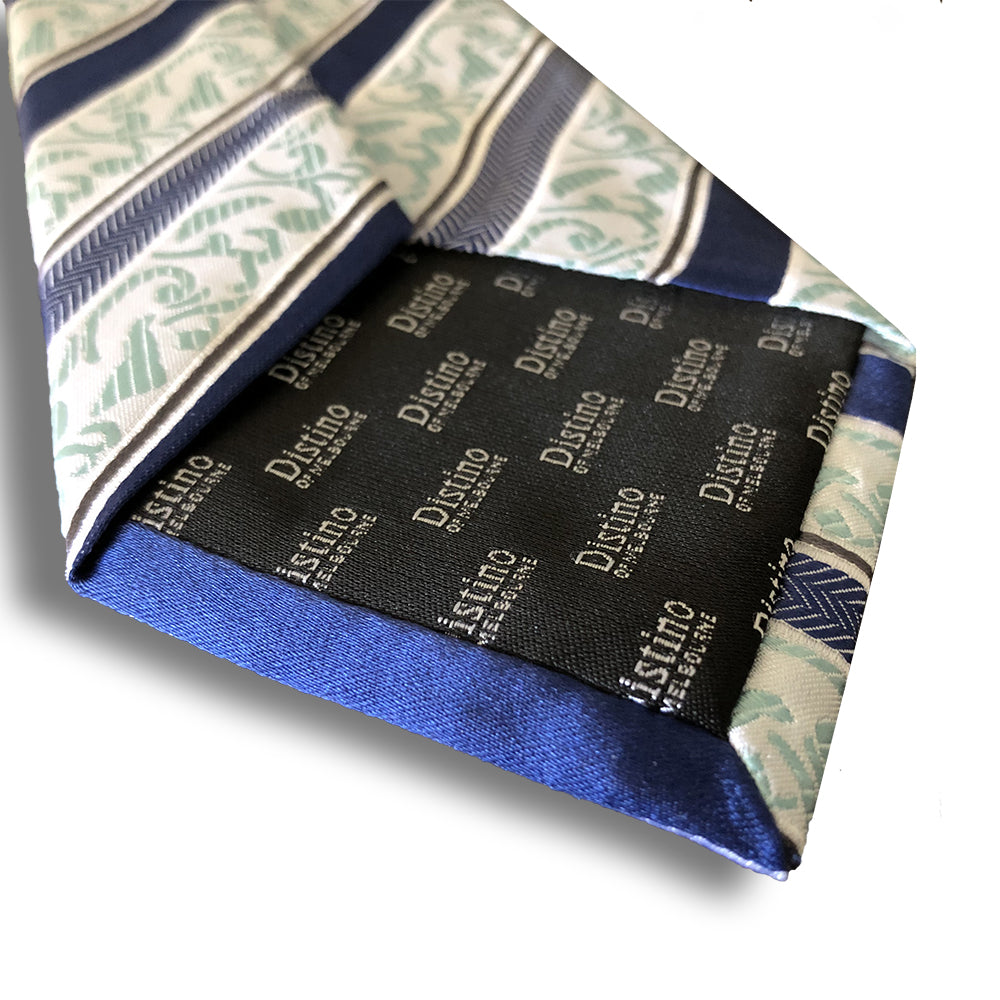 “PERSIAN BLUE” SILK NECK TIE